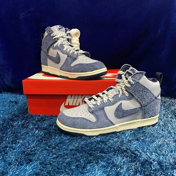 dunk high x notre midnight navy